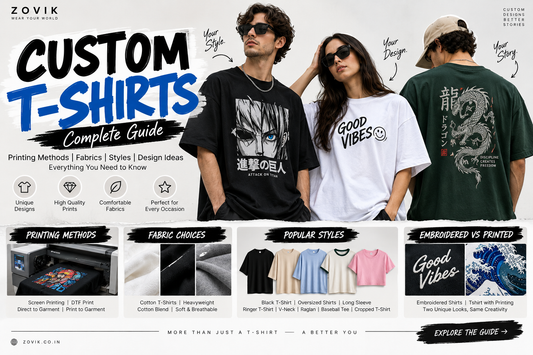 Design Custom T-Shirts Online: High-Quality Prints & Fast Shipping