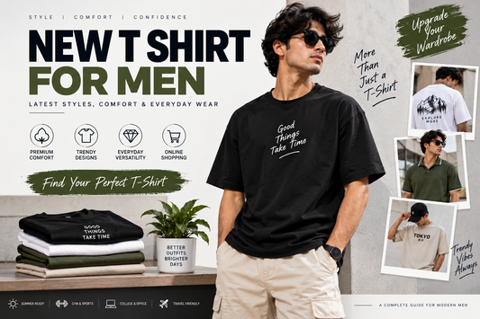 Latest New T Shirt For Men Designs: Fresh Trends This Season