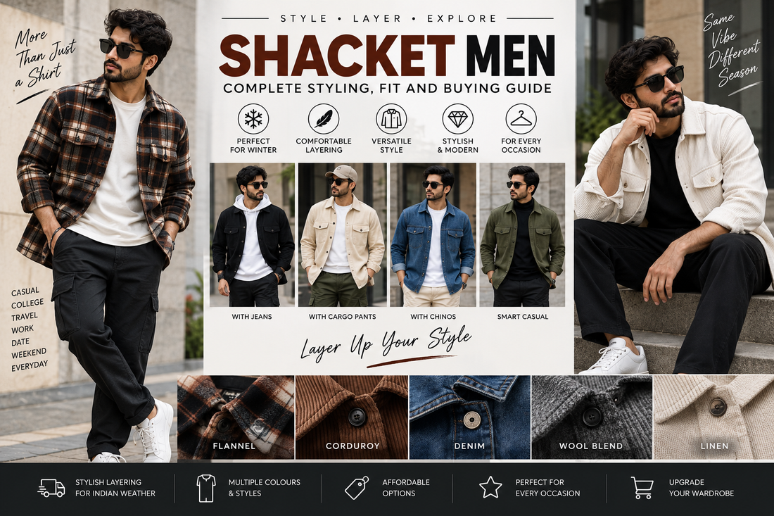 Shacket Men: Complete Styling, Fit & Buying Guide India