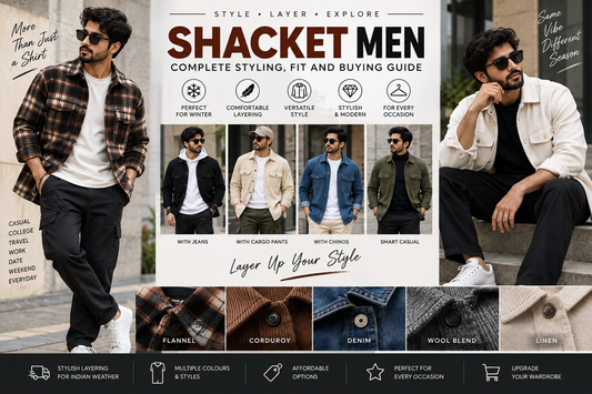 Shacket Men: Complete Styling, Fit & Buying Guide India